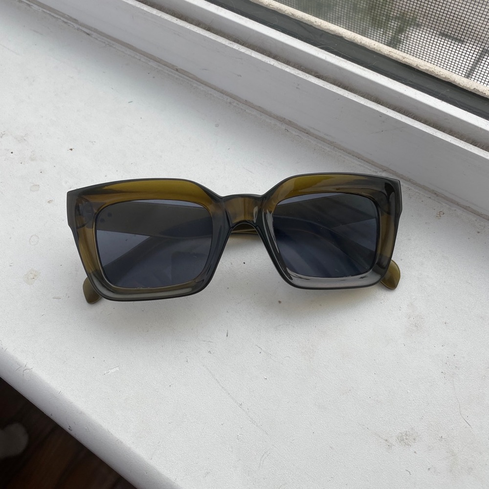 Retro Square Cat Eye Sunglasses